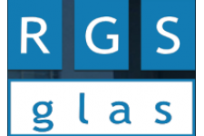 Logo voor RGS GLAS Logo voor RGS GLAS